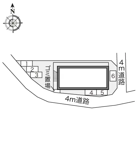 ★手数料０円★入間市仏子　月極駐車場（LP）